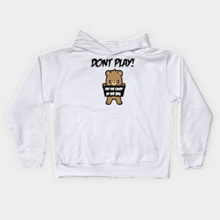 Halloween Bear Kids Hoodie